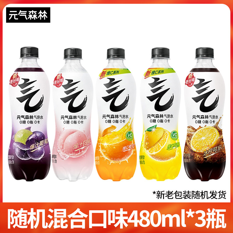 [혼합] 2~3가지 맛이 랜덤으로 배송됩니다. [480ml*3병]