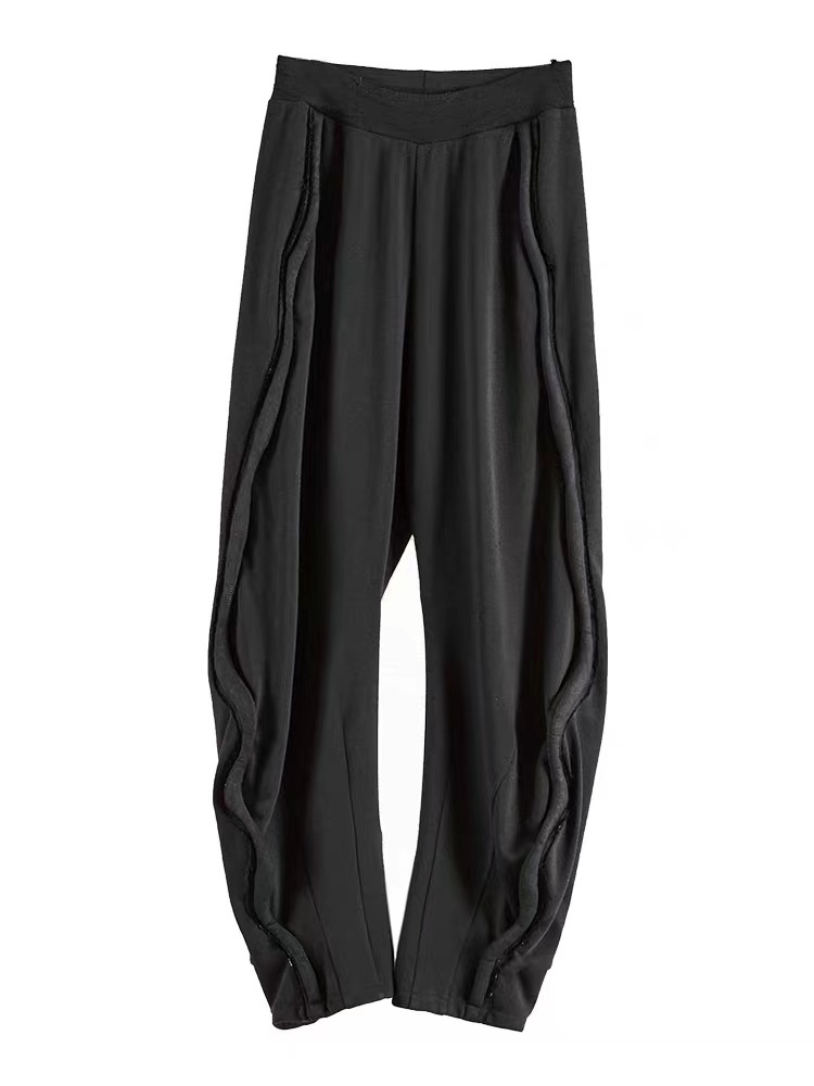 전문 바지 공장 작업복 여성 바지 OEM 작은 일괄 처리 생산 샘플 패키지 재료