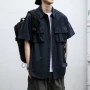 夏季男女短袖宽松衬衣