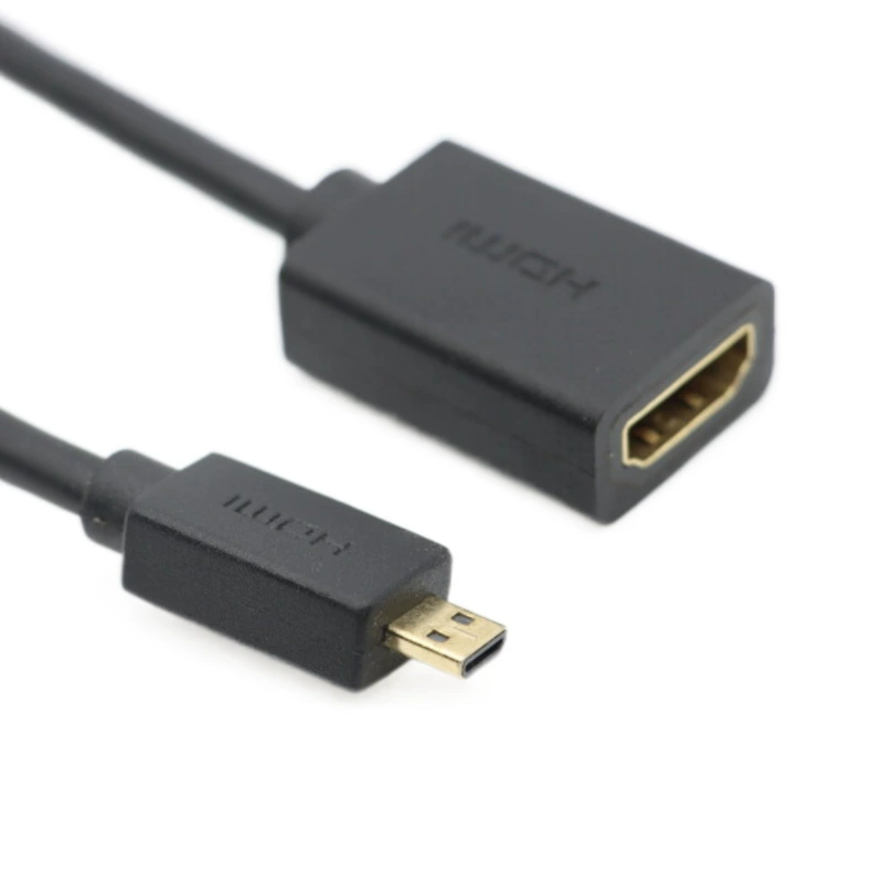 Micro HDMI к HDMI Преобразующий кабель micro HDMI для HDMI материнский маленький квадратный режим HD видео кабель 4K