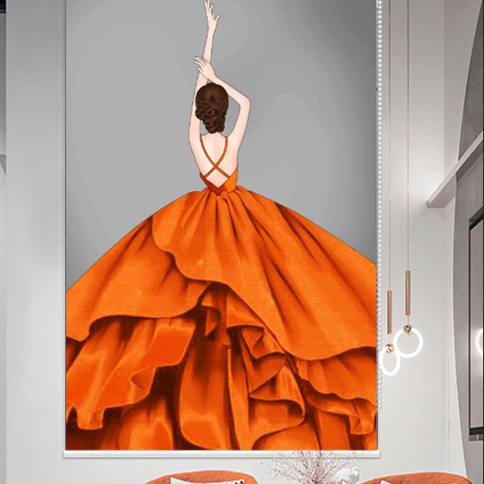 GZ6M belleza moderna cuarto de baño sala de estar dormitorio ponche-libre completo sombreado aislamiento térmico elevación persiana cortina