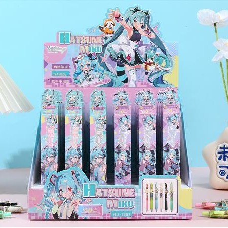 HJ-1161 하츠네 미쿠 패치 블라인드 박스 펜 [24개 구매시 1박스 발송]