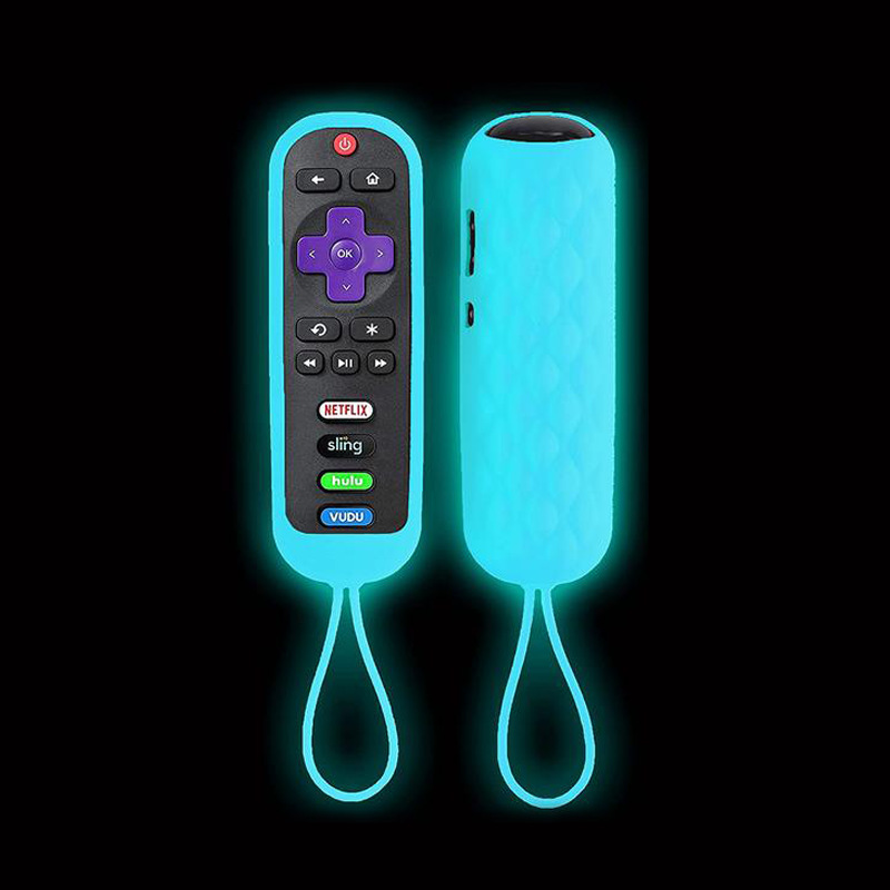 适用ROKU rc280 Remote Control for Roku TV NET荧光硅胶保护套