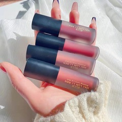海倫麗人輕奢絲絨霧面滋潤唇釉不易掉色不沾杯防水黑管唇泥批發