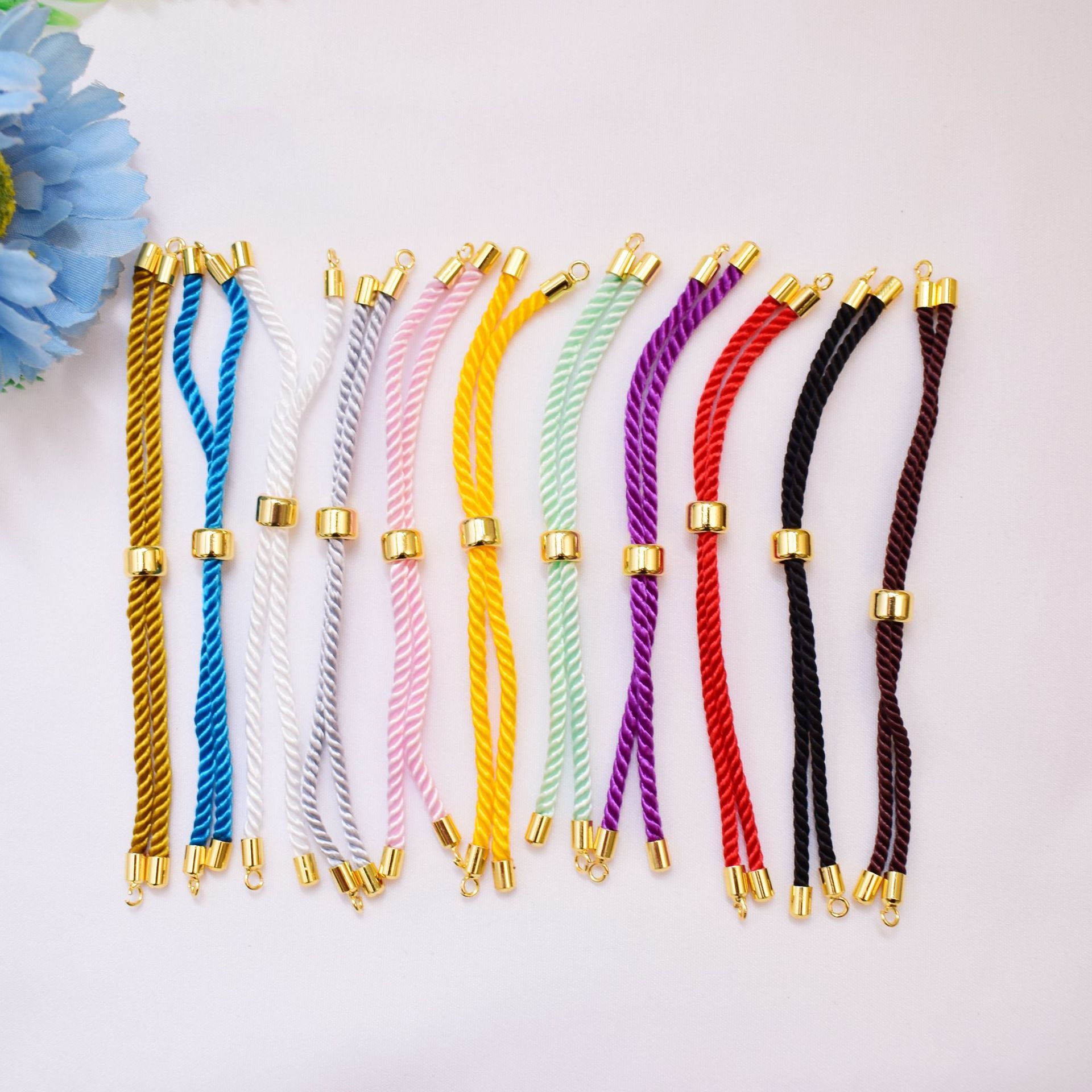 8g Weight Chain Jewelry Making Type DIY Jewelry Accessories Classification 5 PCS/Package Quantity Copper Material Color Block Pattern Plating Design Simple Style, Classic Style Style 5 PCS/Package Cloth Copper Color Block Chain 1