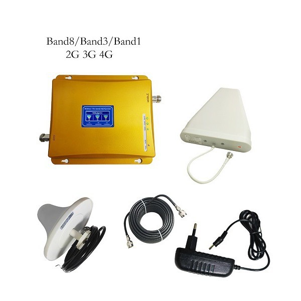 跨境900/1800/2100手机信号放大器2G3G4G信号增强接收器大功率