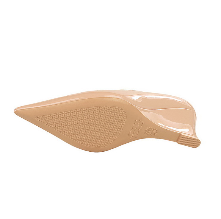 Spitze Damen High Heels Aus Lackleder Als Elegante Abendschuhe_voghion.com