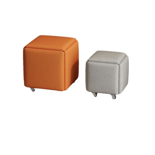 Rubik's cube sofa stool five-in-one low stool home square shoe changing stool internet celebrity living room super storage multi-functional deformation