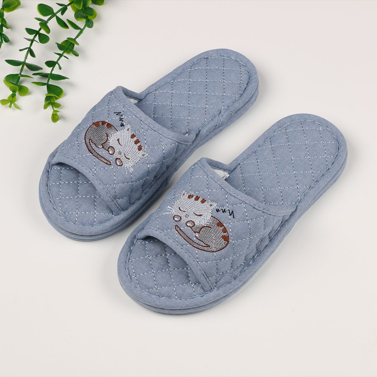 고양이 남성용 회색