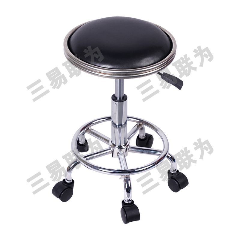 供应防静电实验凳,螺旋升降凳,皮革凳，PU凳久坐防滑静音万向轮