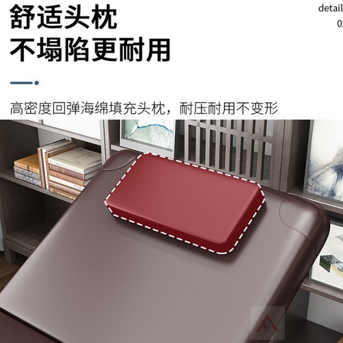 Modern simple folding beauty bed, beauty salon full set of massage bed, physiotherapy bed with hole, massage bed, home moxibustion bed