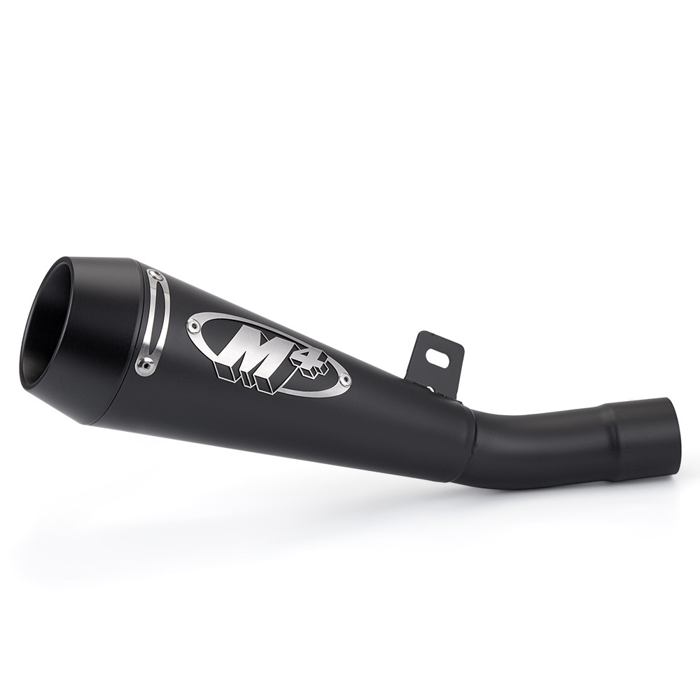 Suitable for ZX-6R motorcycle modified exhaust pipe stainless steel integrated mid-tail section special car straight up 09-24 years
