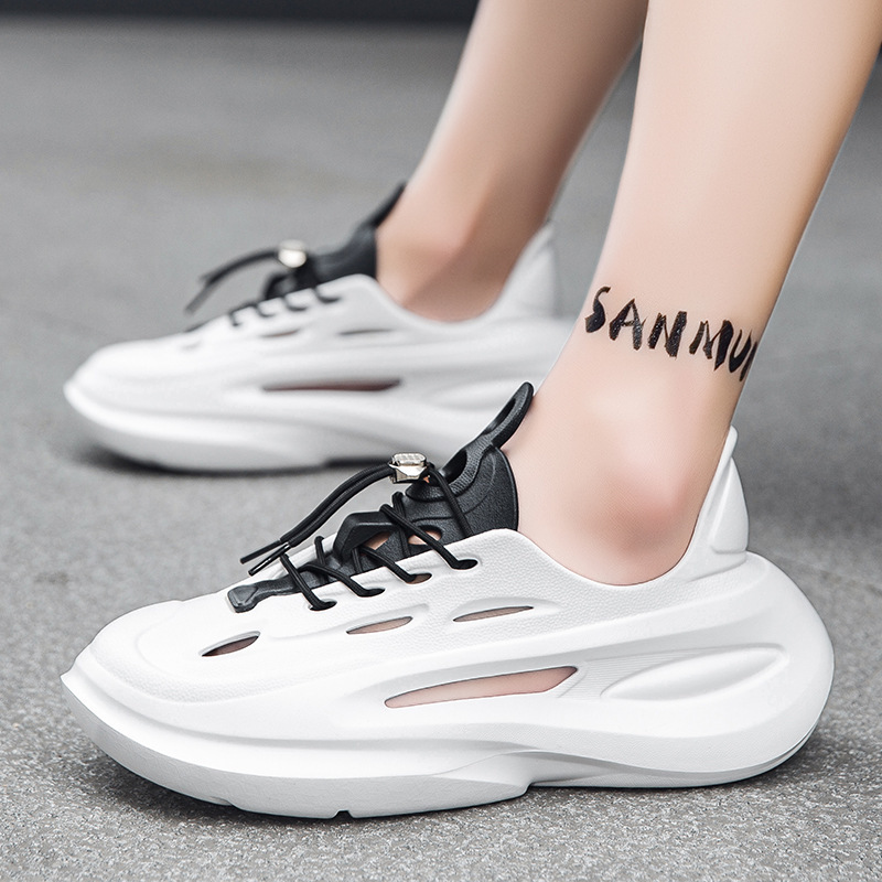 Verano transfronterizo nuevo hombre EVA fondo grueso para conducir sandalias de ocio playa fábrica Jinjiang al por mayor