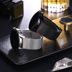 適用蘋果三星iwatch華為dw米蘭尼斯金屬不鏽鋼智能手錶帶批發