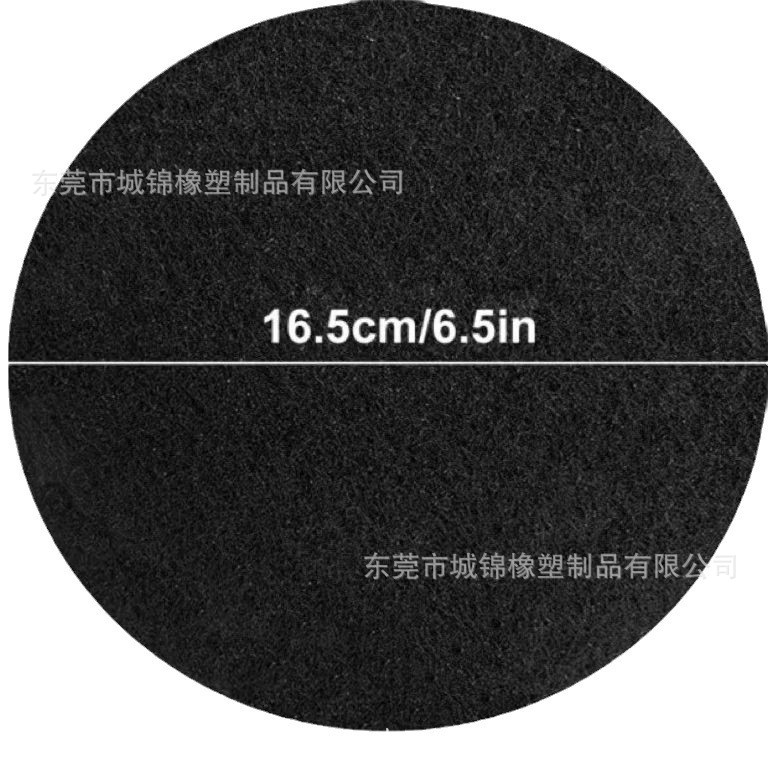 厨房堆肥箱木炭过滤器堆肥箱木炭过滤器 圆形活性炭过滤棉滤器