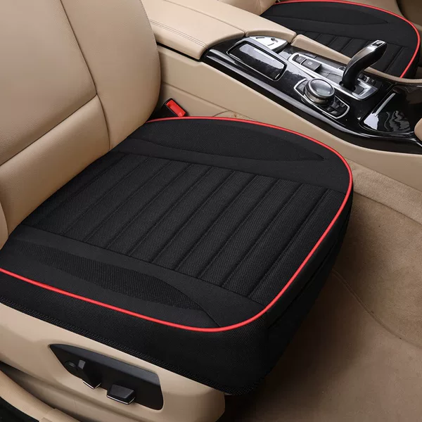 Linen Single-Piece All-Season Car Seat Cushion, Breathable and Wear-Resistant, Available for Dropshipping