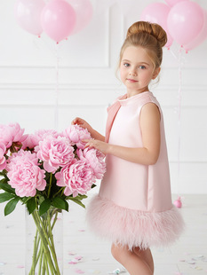 Children's summer girl's skirt, evening dress, mesh skirt, Birthday gift, high-quality style