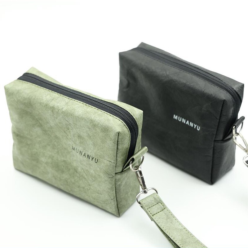 Travel Essential Waterproof Toiletry Bag, Data Cable, Convenient Document Storage Bag, Washable Dupont Paper Bag Customization
