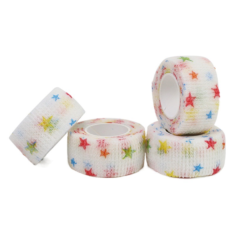 Vendaje para dedos al por mayor Vendaje autoadhesivo para escritura Vendaje para dedos Vendaje elástico no tejido Vendaje para dedos Cinta para dedos