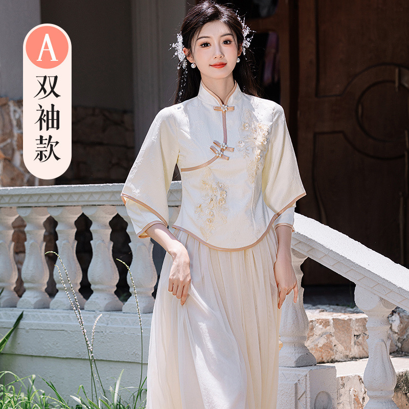 中国のブライズメイドドレス 2025 新しい中国風のチャイナドレス結婚式の姉妹ドレスブライズメイドグループスリム Xiuhe イブニングドレス女性のための|undefined