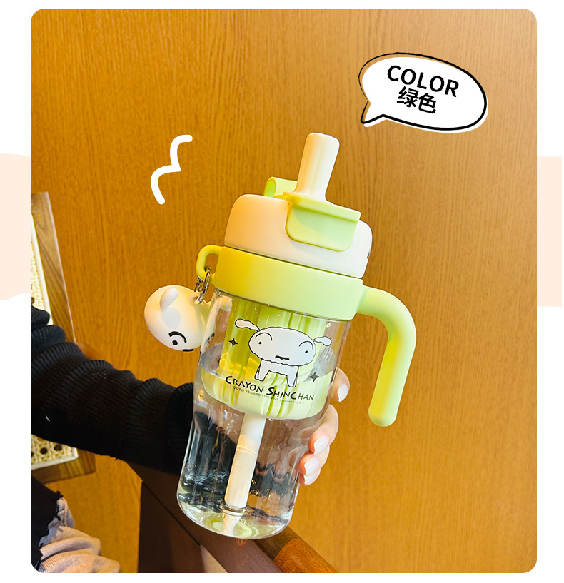 女生高颜值吸管杯子茶水分离tritan水杯耐高温2