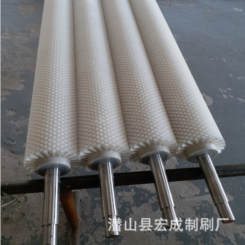 厂家直供毛刷lowe玻璃清洗机毛刷辊除尘软毛刷滚 打磨抛光毛刷