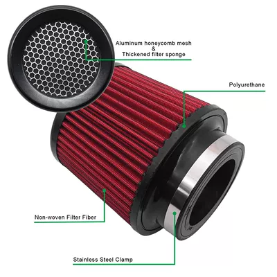 63 76 80 89 Air filter