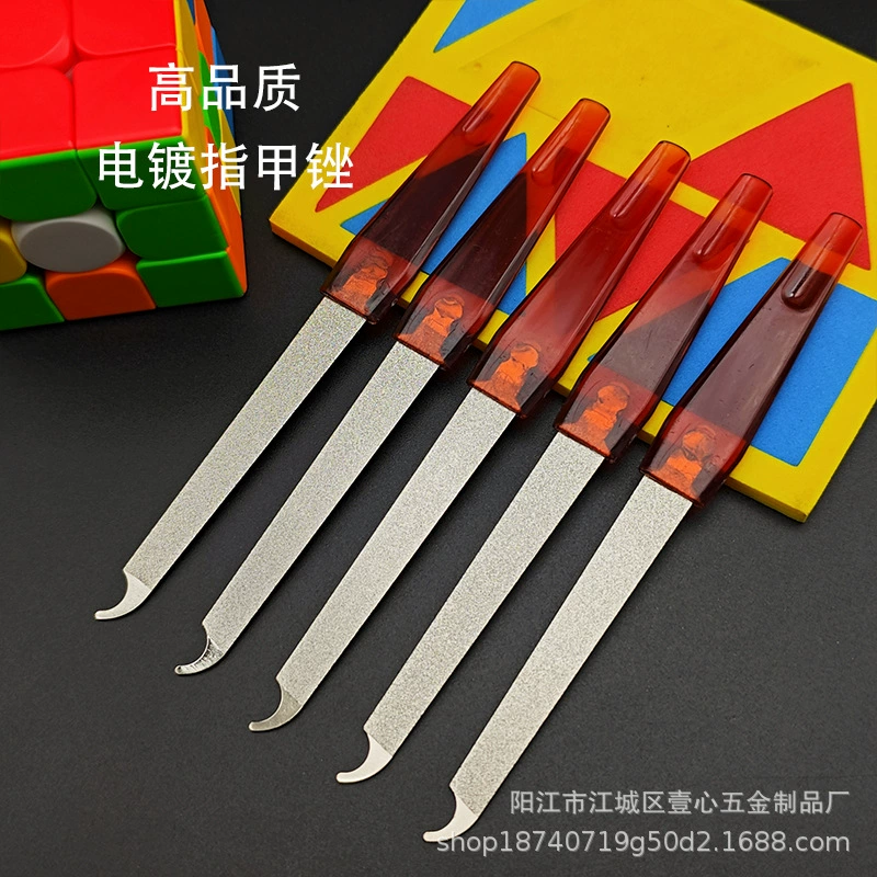 Прямые продажи с фабрики, пилочка для ногтей из нержавеющей стали, маникюрный инструмент, полировальная пилочка, двусторонняя полоска для протирания ногтей, гальваническая пилочка для ногтей