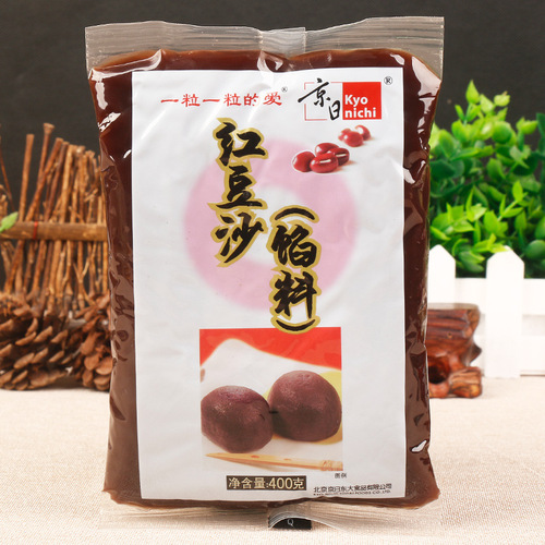 Japanese Red Bean Paste 500g Filling for Home Use Small Buns, Zongzi, Mooncakes, Bread, Pastries, Desserts, Baking, Honey Red Beans