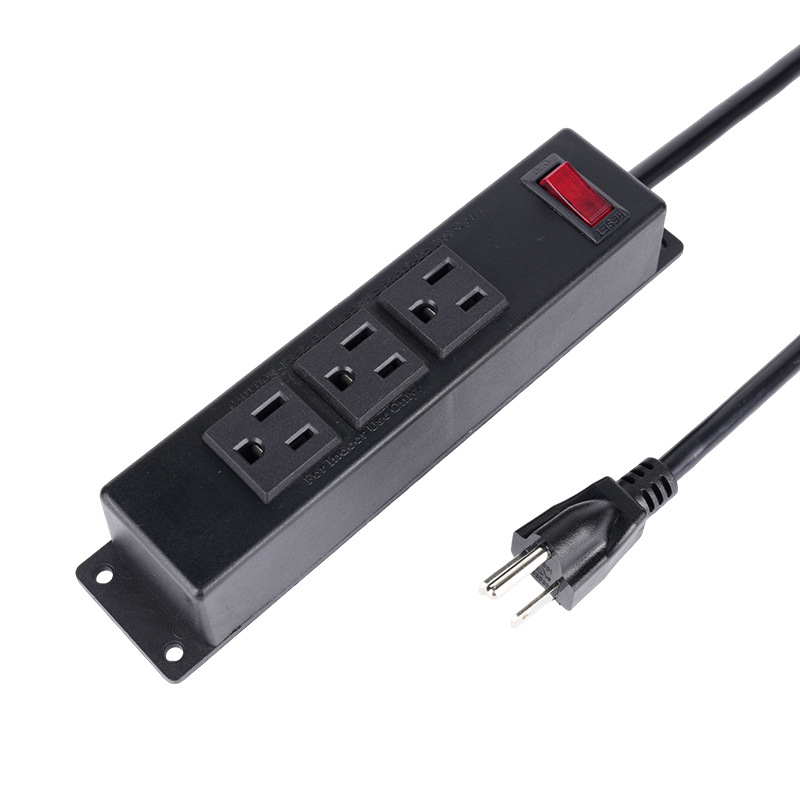 Escritorio de computadora abierto enchufe de tres posiciones con interruptor de gauge doble USB cargador enchufe caja de herramientas enchufe de muebles enchufe de alimentación