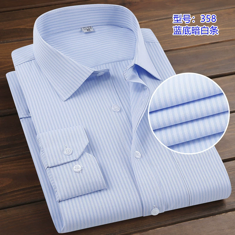 Shirt, for middle-aged man, floral print, Korean style