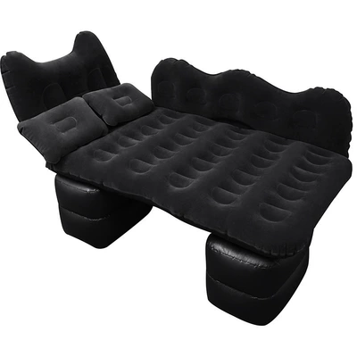 Foldableing Car Inflatable Mattress – Vehicle-mounted inflatable bed - 818-cat-big-side-block-black