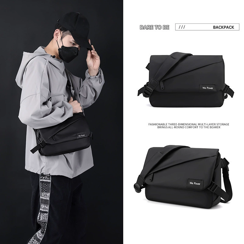 Shoulder bag, capacious water repellent one-shoulder bag, simple and elegant design