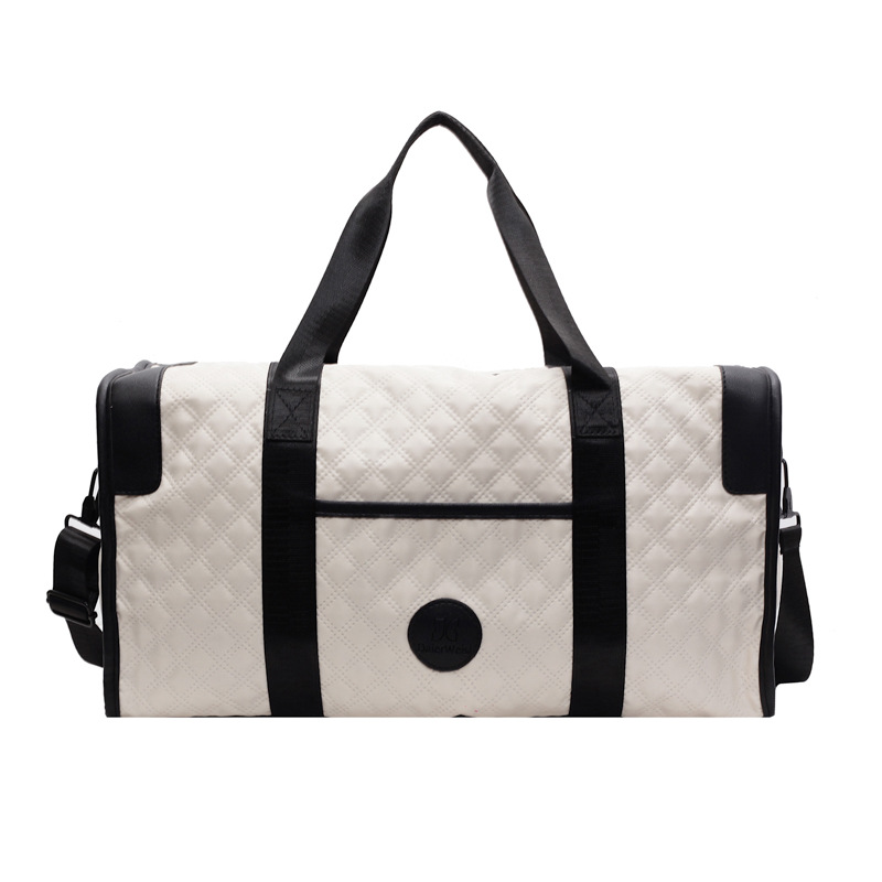 Bolsa de viaje coreana de gran capacidad, bolsa de viaje corto, bolsa de yoga de otoño y invierno, bolsa de ocio deportiva para mujeres.