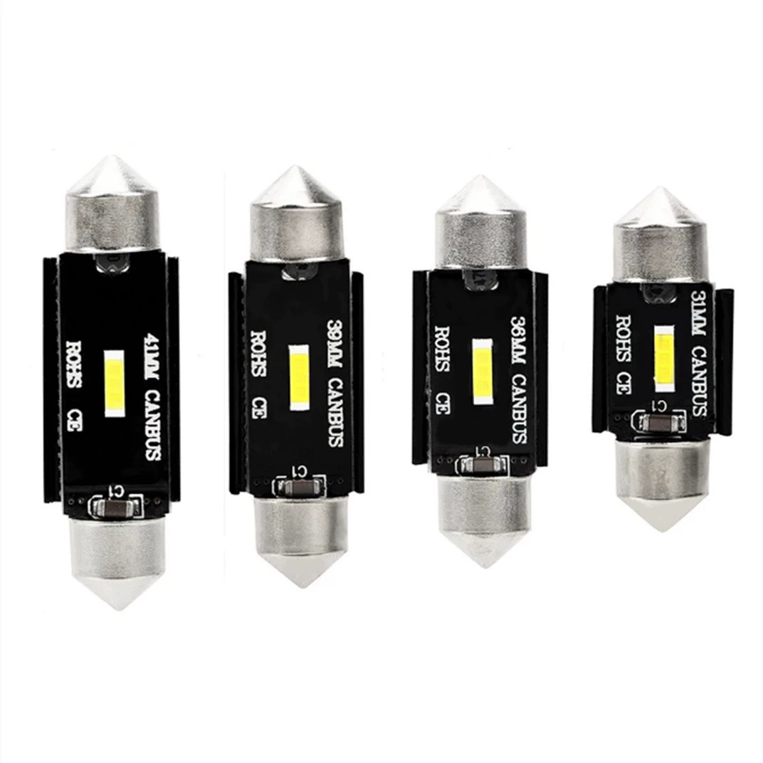 Лампа для чтения 1860/7020 1 лампа декодирование постоянного тока двойной заостренный свет 31MM 36MM 39MM 41MM подсветка