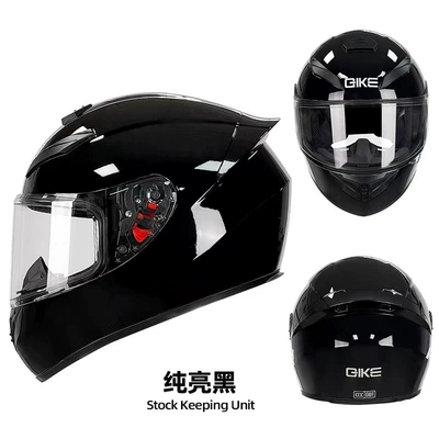 Motosiklet kaskı (dəbilqə) — locomotive electric Bluetooth Knight wholesale - pure-bright-black-black-mirror-m