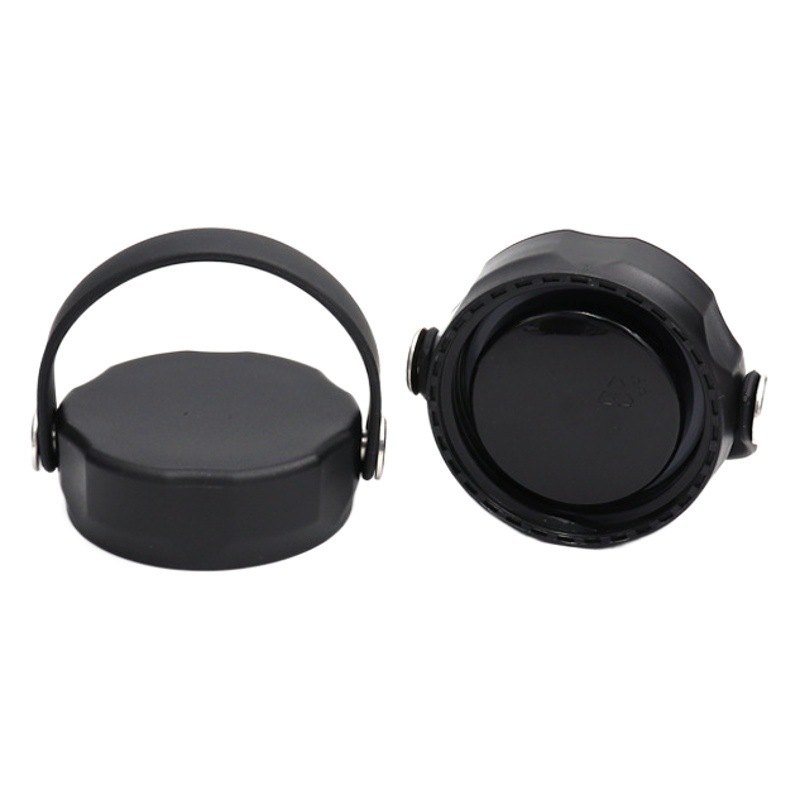Tapa de remache de encaje de Amazon Tapa de plástico para frasco de vacío de boca grande Tapa de paja de mano para olla espacial hydroflask