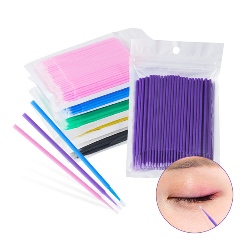 Multicoloured brush for eyelashes