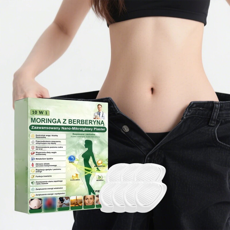 Moringa Body Care Patch Moringa Plant Essence Is Lightweight, Breathable, and Non-Stuffy on the Skin, Suitable for Daily Home Use and Portable Care