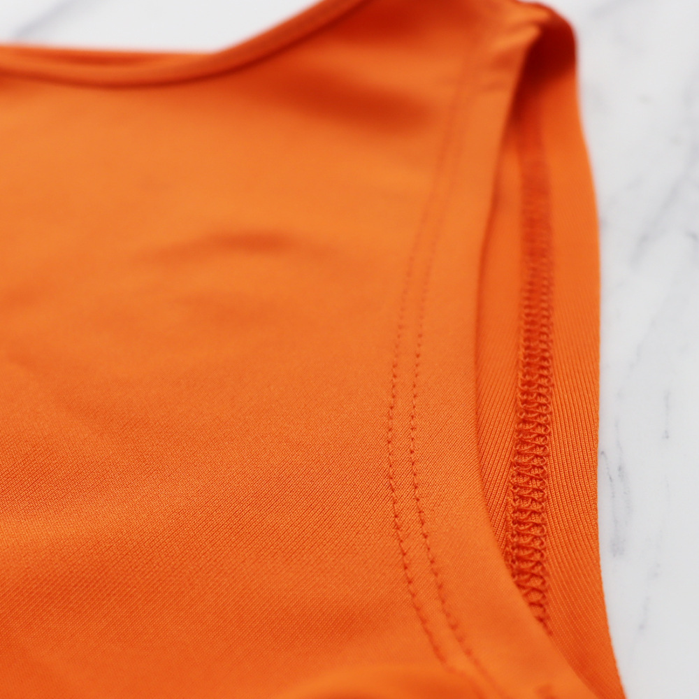 Solid Color Simple Sleeveless Vest Casual A line Large Hem Women Dress
