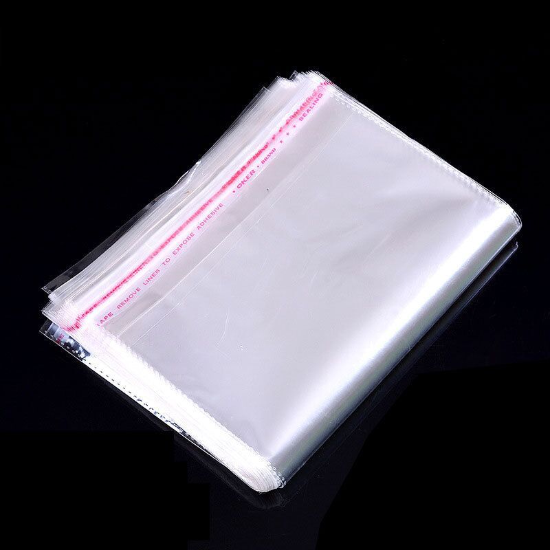 厂家 现货包邮35*50 OPP自粘袋 OPP服装袋 双层5丝包装袋100只/包