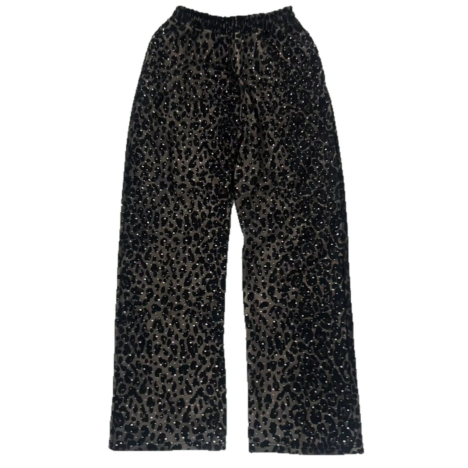 Women's Clothing Unique Leopard Print Hoodie With Retro Print, Loose Fitting Casual Pants, Unisex Sweatshirt._voghion.com
