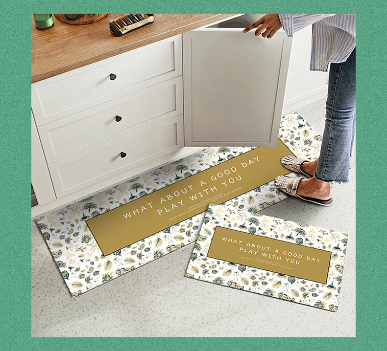 厨房垫,入户门垫,吸水吸油垫,套装地垫