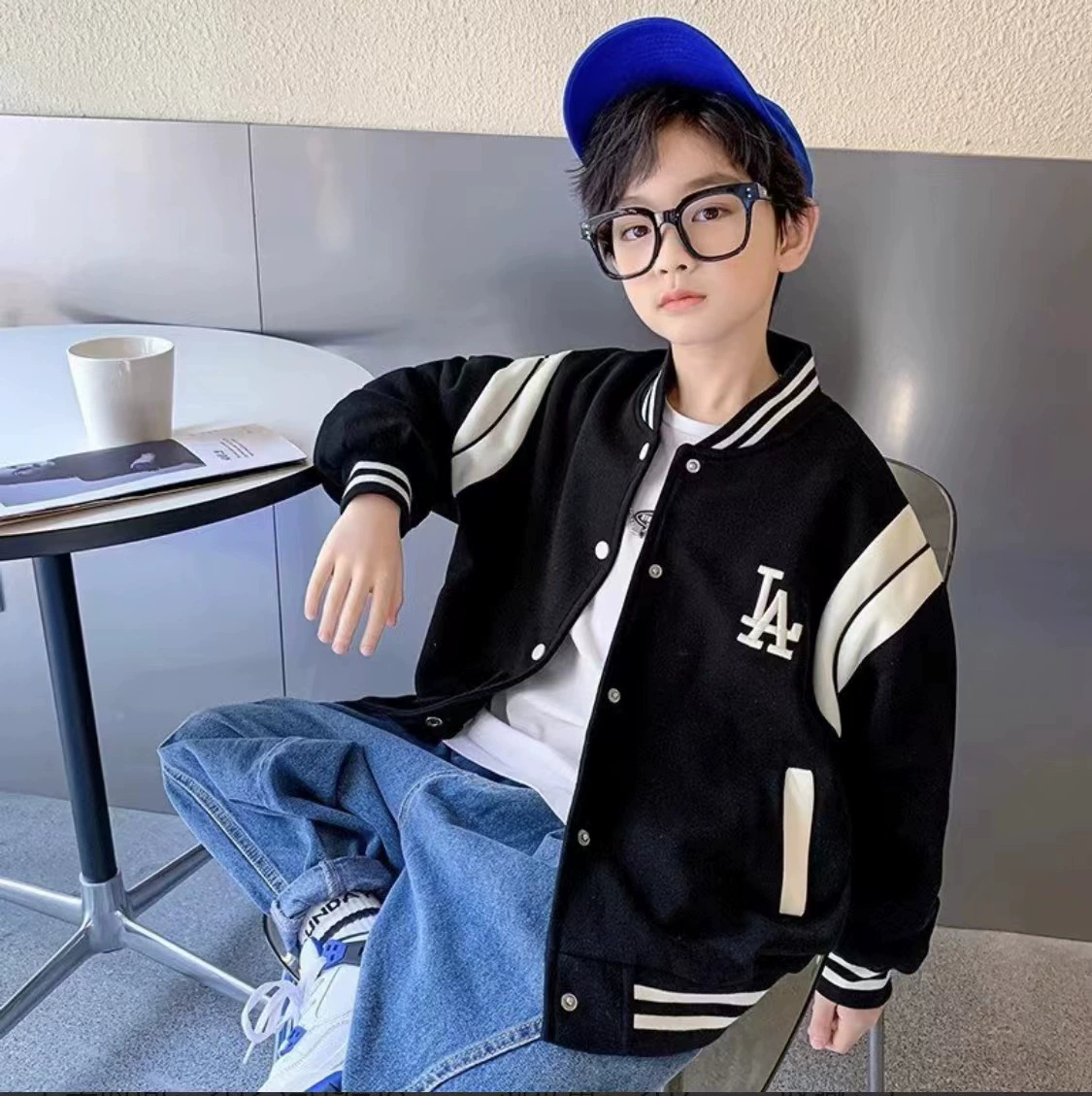 Детская бейсбольная форма 2025: новые осенние куртки для мальчиков, весенние куртки для девочек, детская одежда для весны и осени