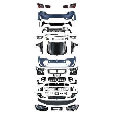 Suitable for BMW 3 Series F30/35 models from 2013-2018, converted to 2023 model G20/28 MT front and rear bumper assembly with full body kit (Big Surrounded) - f3035-models-from-2013-2018-modified-to-2023-models-g2028-mt
