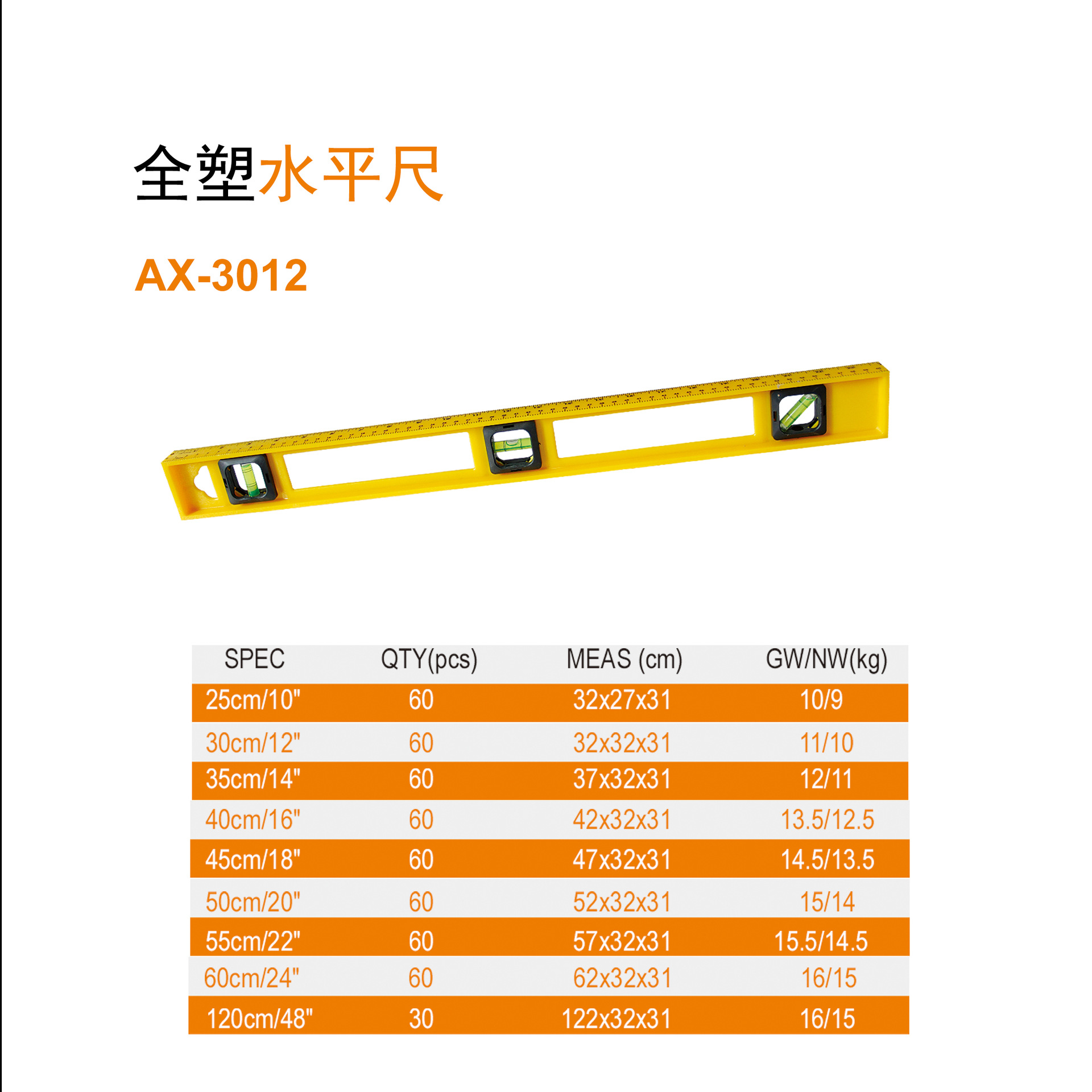 高精度塑料水平尺带刻度测量尺数显工字水平仪工地尺子小型靠尺