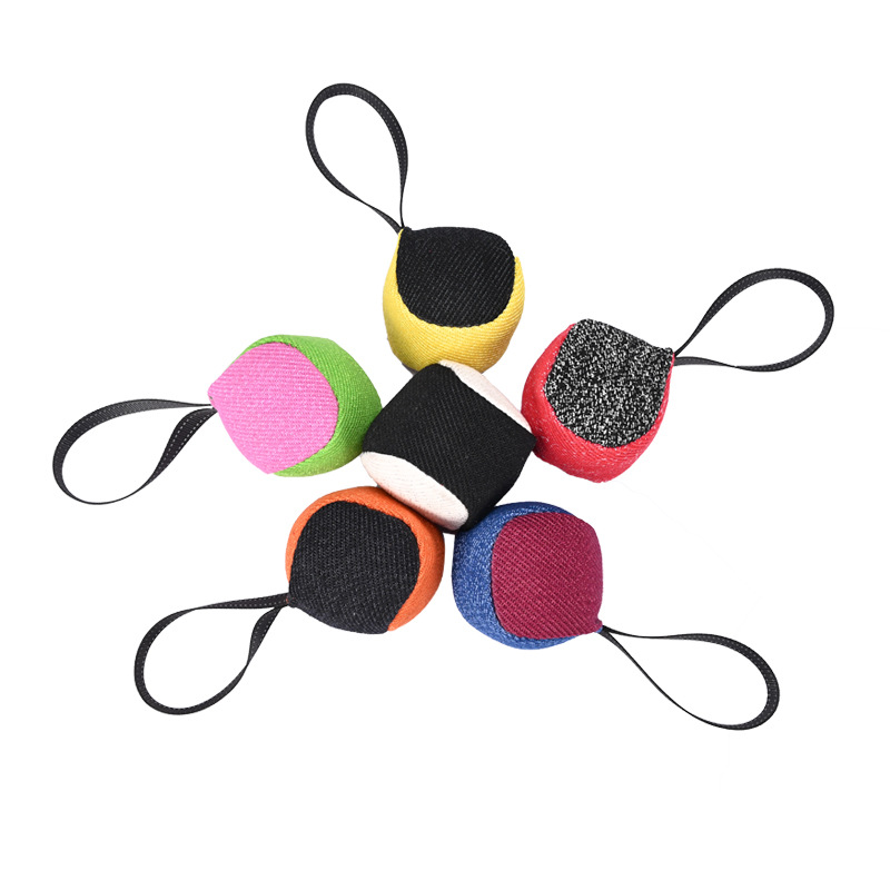 Chew Toys For German Shepherds And Malinois Color Block Chew Bags Chew Sticks Interactive Training Pet Supplies Chew Pillows_voghion.com
