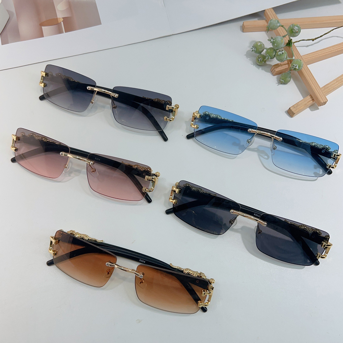 fashionable glasses