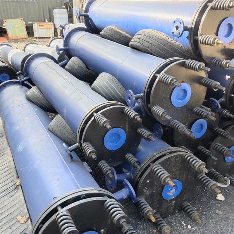 厂家供应列管冷凝器 20平方螺旋板冷凝器 二手冷凝器价格