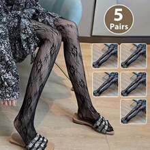 Z 27321 Lace Hollow-Out Stockings ��˿�ο�˿�� ŷ���羳